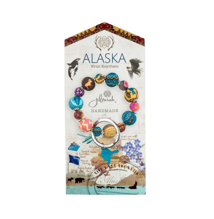 Alaska Wrist Keychain - Squash Cancer
