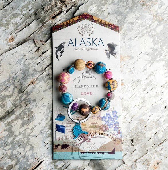 Alaska Wrist Keychain - Squash Cancer