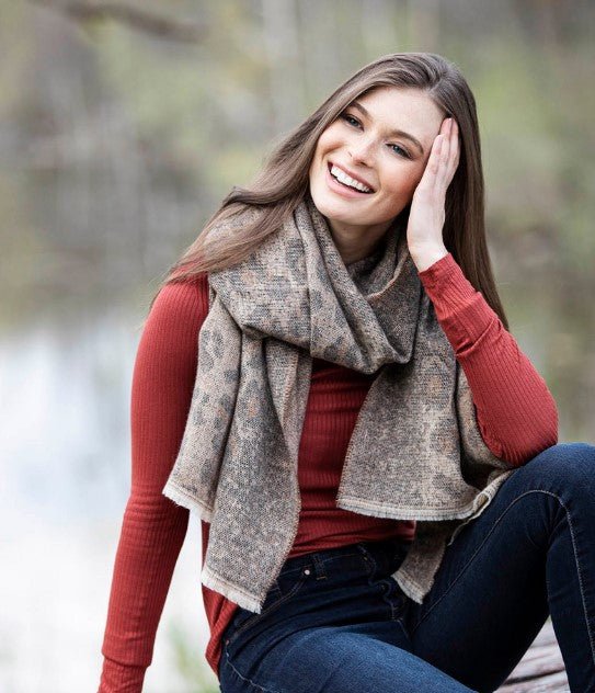Boho Blanket Scarf - Squash Cancer