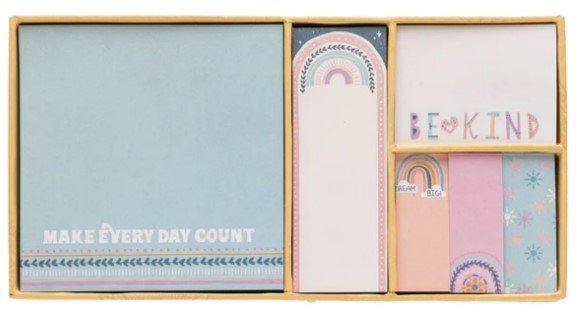 Boxed Sticky Note Sets - Squash Cancer
