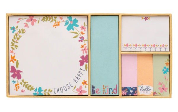 Boxed Sticky Note Sets - Squash Cancer