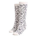 Comfy Luxe Leopard Knee High Knit Socks - Squash Cancer