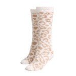 Comfy Luxe Leopard Knee High Knit Socks - Squash Cancer