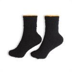Comfy Luxe Solid Mini Crew Knit Socks - Squash Cancer