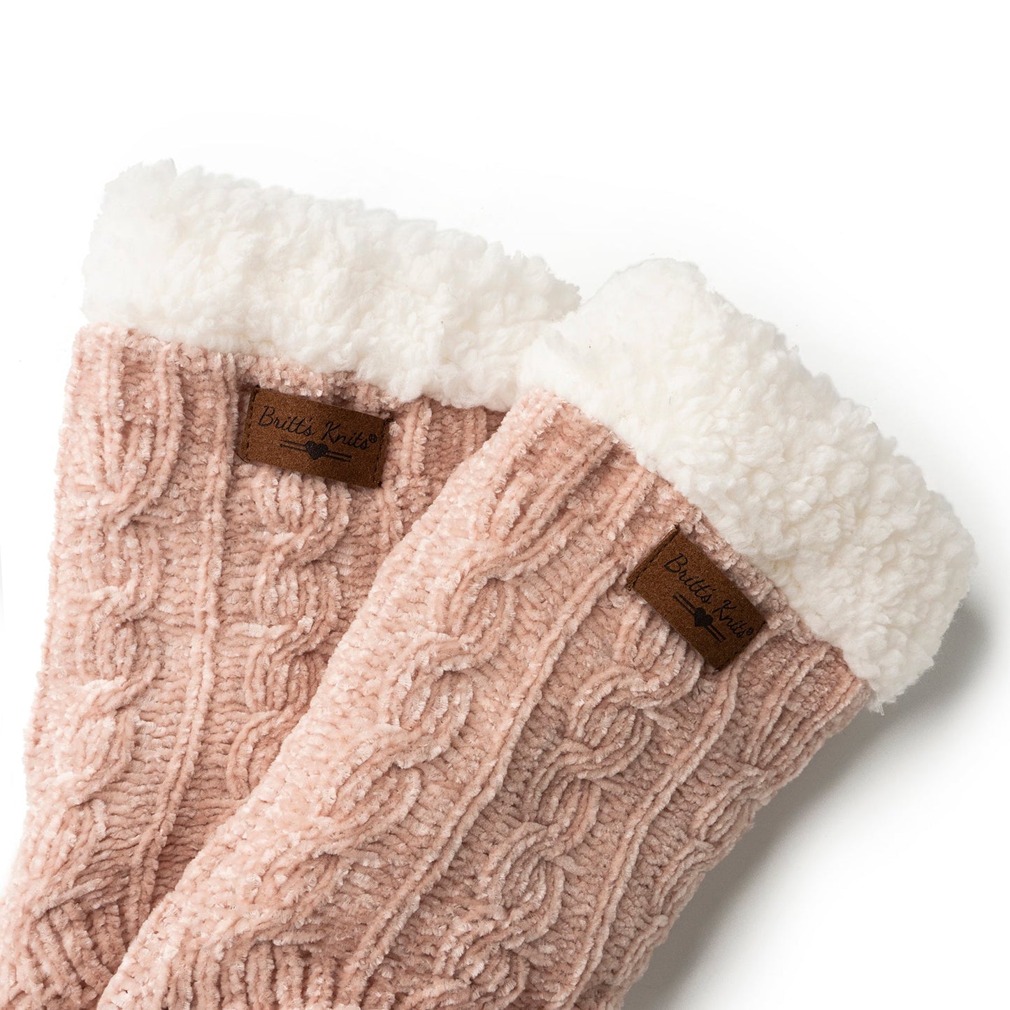 Luxurious Chenille Boot Socks - Squash Cancer