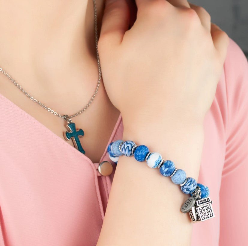 Prayer Bracelet - Squash Cancer