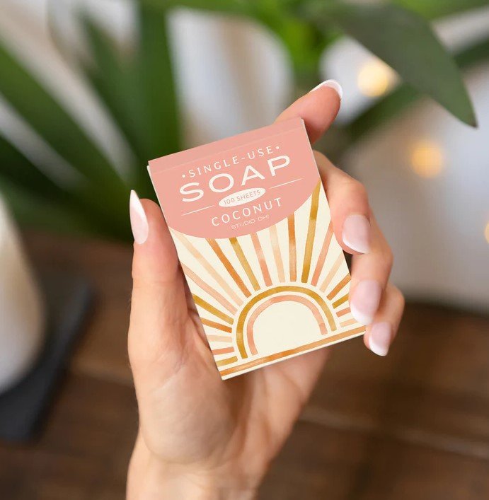 Single-Use Soap Sheets - Squash Cancer