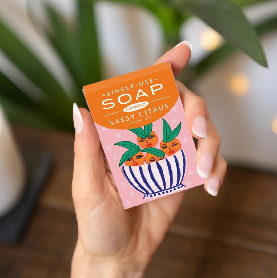 Single-Use Soap Sheets - Squash Cancer