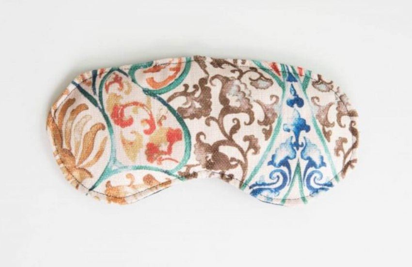 Soothing Eye Pillow with Removable Cover- Lux Collection - Squash Cancer
