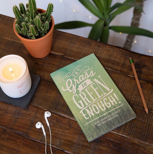 The Grass Is Green Enough! Guided Journal - Squash Cancer