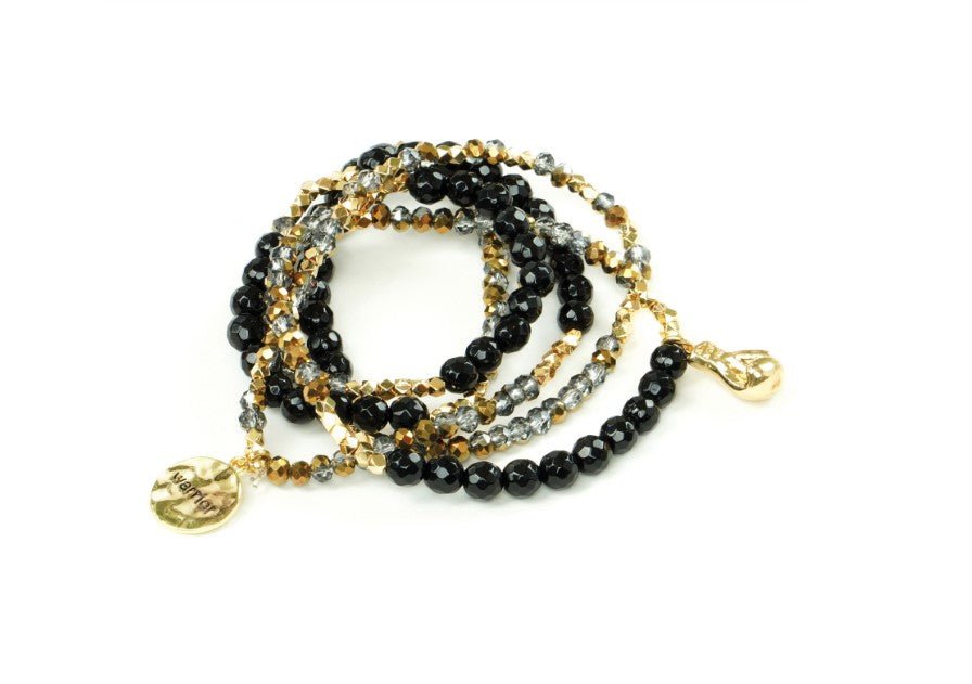 Wrap Bracelet & Necklace - Squash Cancer