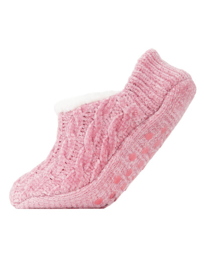 Classic Cable Knit Chenille Slipper - Squash Cancer