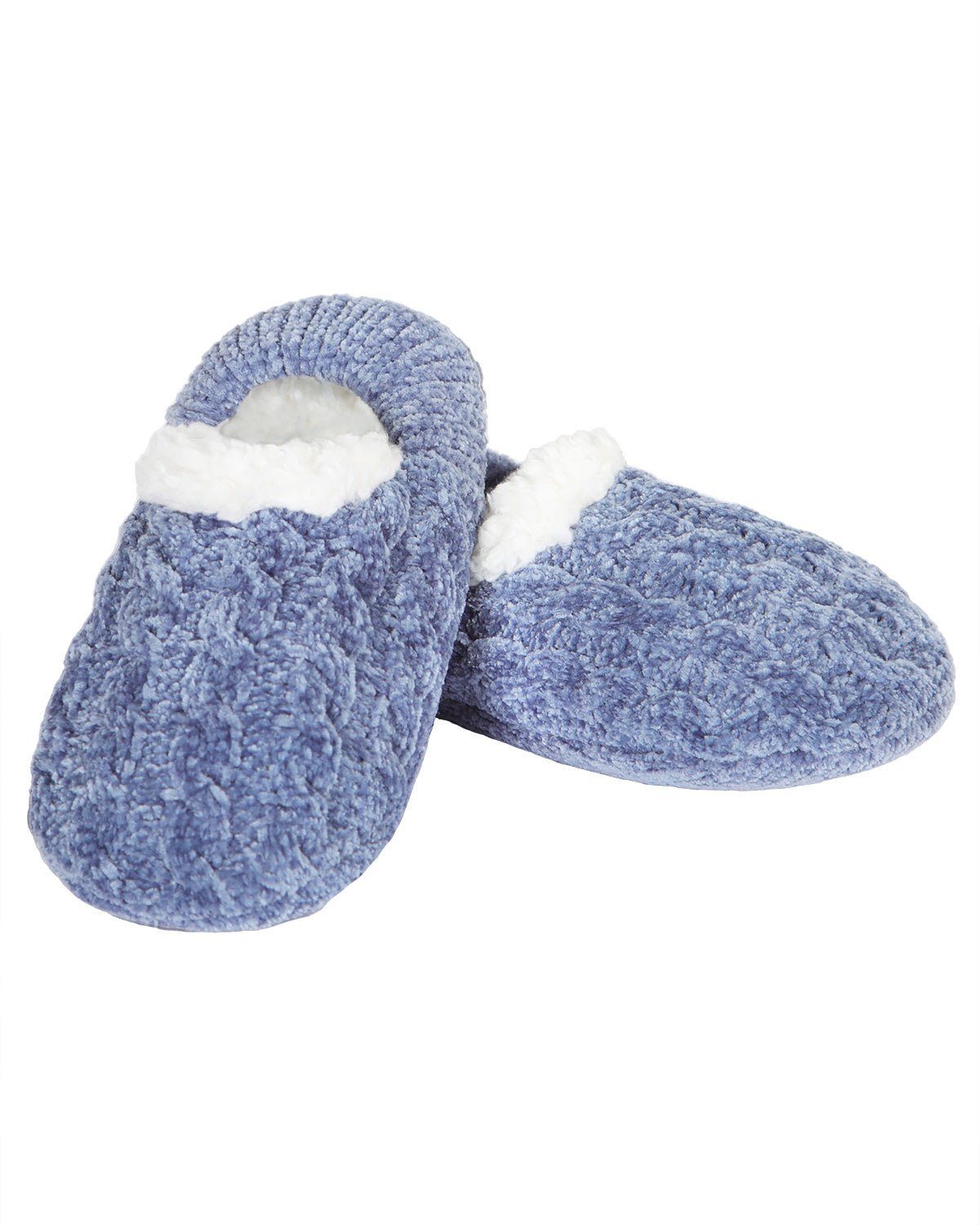 Classic Cable Knit Chenille Slipper - Squash Cancer