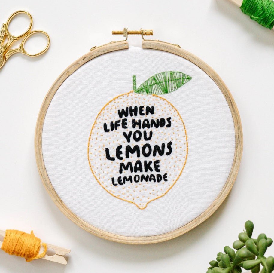 Embroidery Kit - Squash Cancer