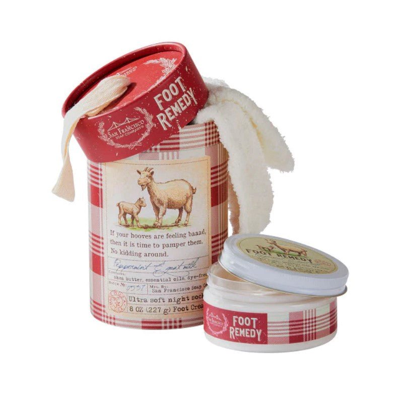 Foot Remedy Kit - Peppermint & Goat Milk - Squash Cancer