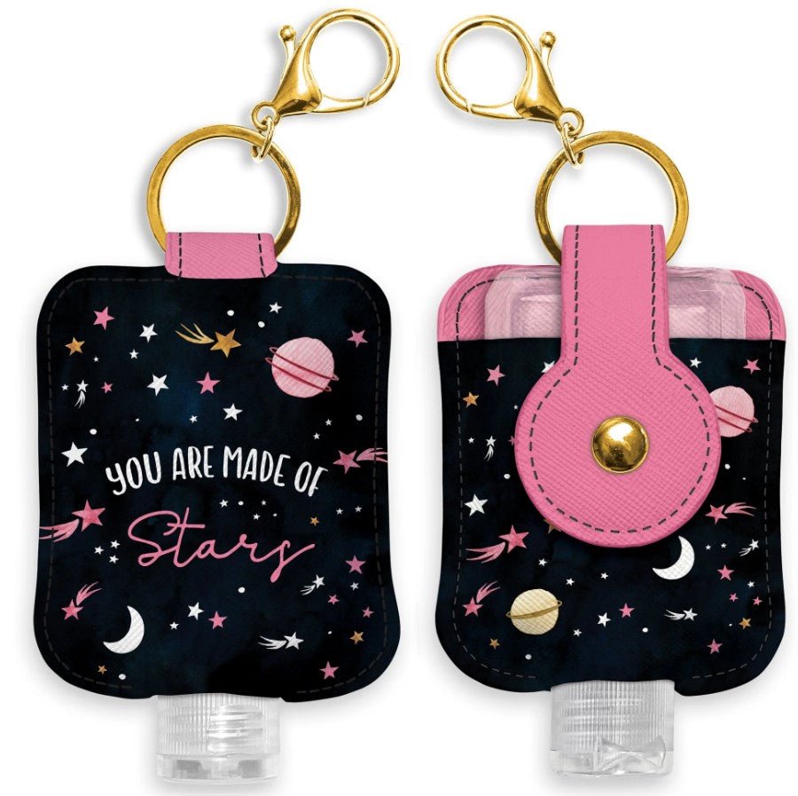 Hand-Sanitizer Holder with Travel Bottle - Squash Cancer